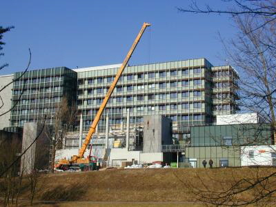Aufstockung Klinik