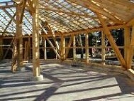 Holzbau Fachwerk Remise